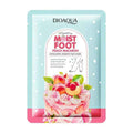Peach Cream Hydrating Foot Mask